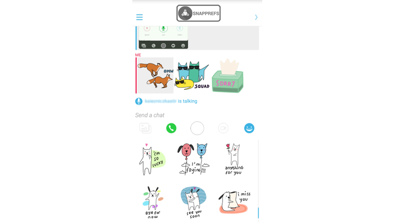 Illustration for article titled Leaked Snapchat Code Hints at New Voice and Video Chat Features